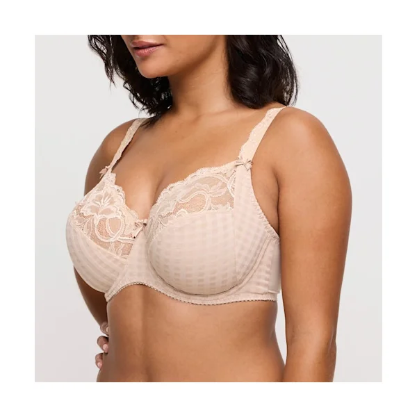 PrimaDonna - Soutien-gorge plein buste avec dentelle 40 (90) G Café au Lait Madison