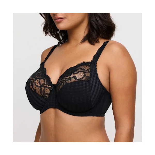 PrimaDonna - Soutien-gorge plein buste avec dentelle 42 (95) G Noir Madison