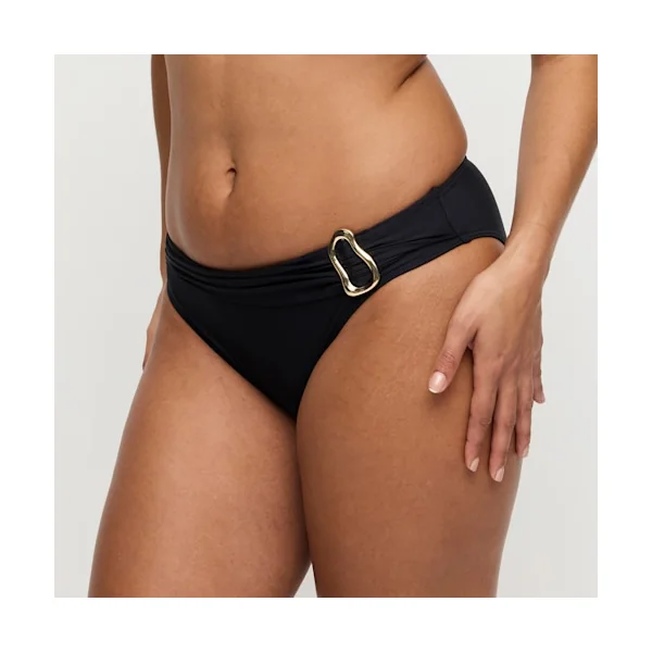 PrimaDonna Swim - Culotte de bikini mi-haute Noir Large Uvita