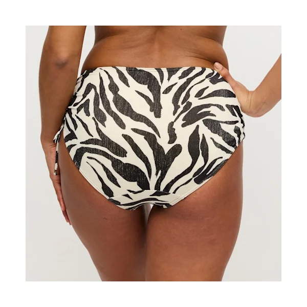 PrimaDonna Swim - Culotte de bikini taille haute avec cordons sur les côtés Sauvage Shine Large Dalice