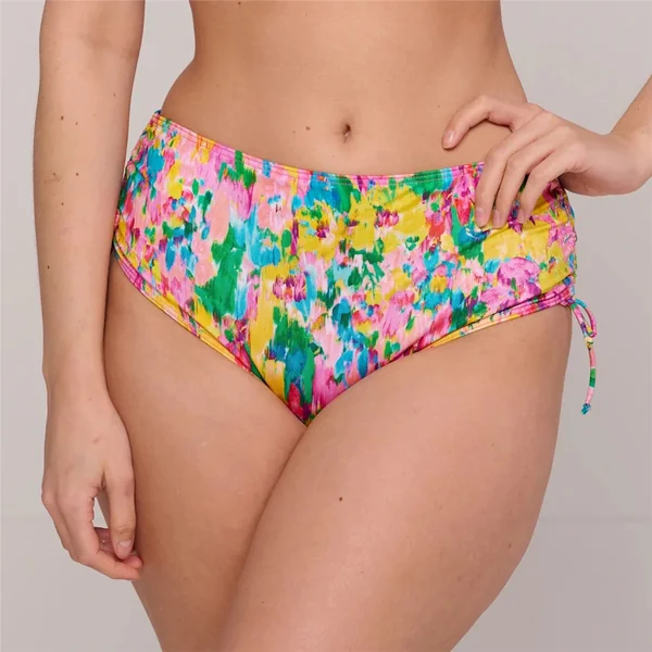 PrimaDonna Swim - Culotte de maillot taille haute avec boucle de chaque côté Sun Glow Medium Ubud