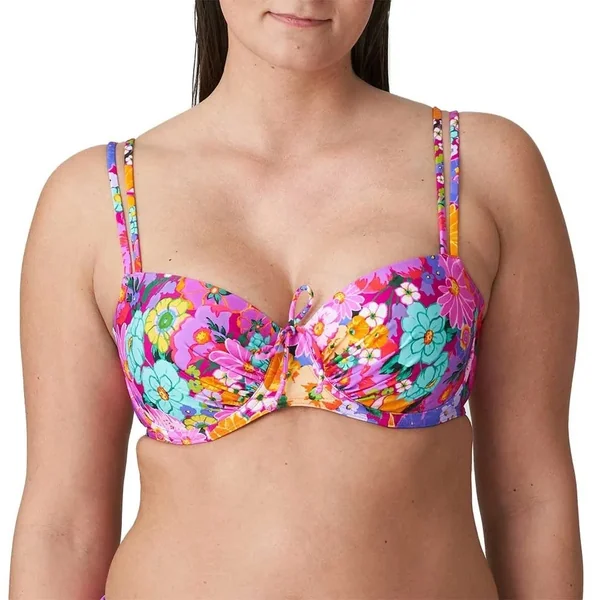 PrimaDonna Swim - Haut de bikini balconnet paddé avec cerceau 34 (75) C Floral Explosion Najac