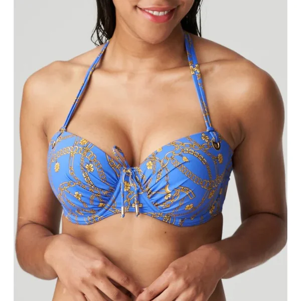 PrimaDonna Swim - Haut de Bikini Balconnet Rembourre 32 (70) G Electric Blue Olbia