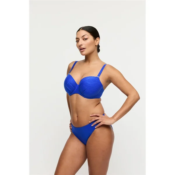 PrimaDonna Swim - Haut de bikini balconnet rembourré 32 (70) F Bleu Électrique Mantas