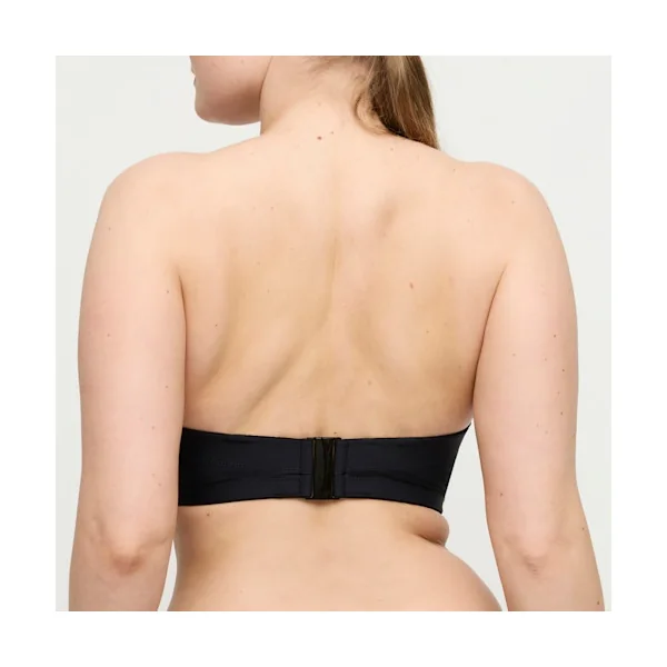 PrimaDonna Swim - Haut de bikini rembourré strapless 34 (75) G Noir Uvita