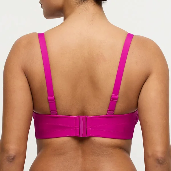 PrimaDonna Swim - Haut de bikini rembourré strapless 38 (85) D Fushia Uvita