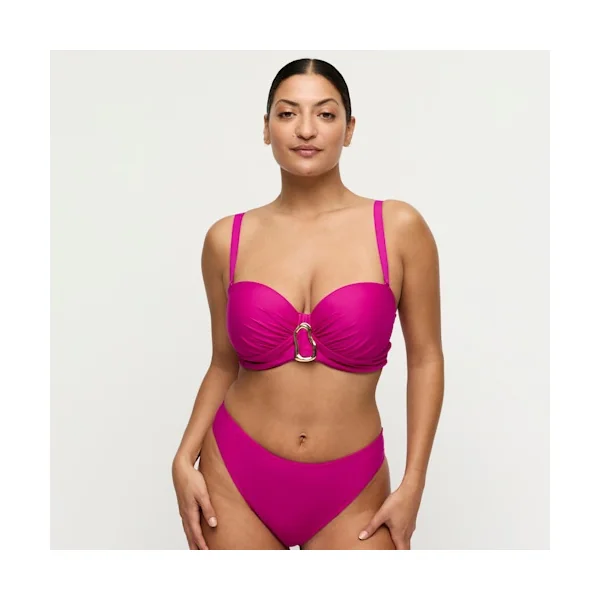 PrimaDonna Swim - Haut de bikini rembourré strapless 38 (85) D Fushia Uvita