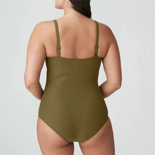 PrimaDonna Swim - Maillot de bain une pièce avec cerceau maintien ferme 44 (100) G Olive Sahara