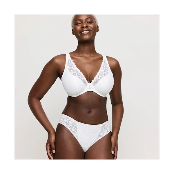 PrimaDonna Twist - S.G Demi Mousse Plongeant en dentelle 38 (85) G Naturel Rupi