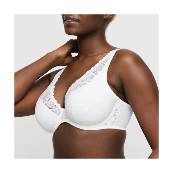 PrimaDonna Twist - S.G Demi Mousse Plongeant en dentelle 40 (90) F Naturel Rupi