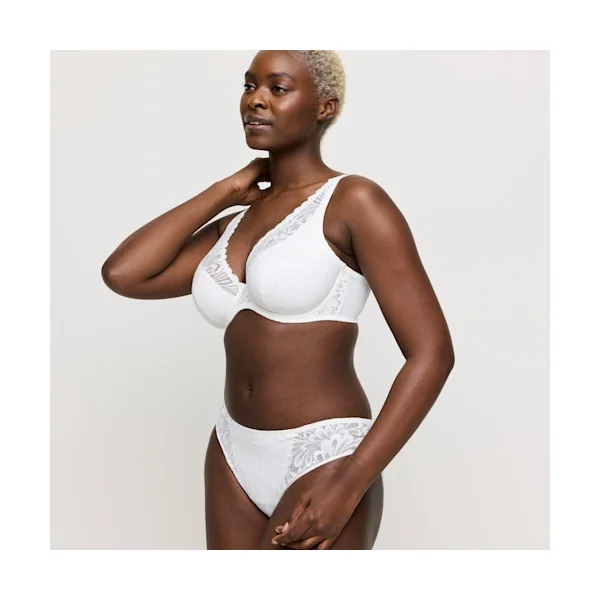 PrimaDonna Twist - S.G Demi Mousse Plongeant en dentelle 40 (90) F Naturel Rupi