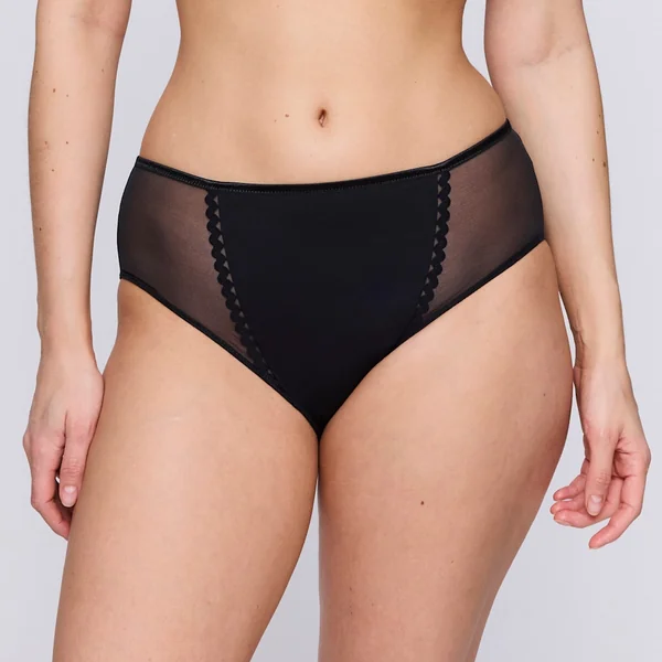 PrimaDonna Twist - Slip Taille Haute Noir X-Large Vivgirl