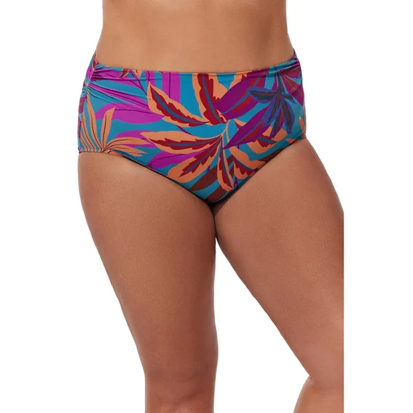 Profile by Gottex - Culotte Taille Plus très haute Fleuri 16W Plantopia