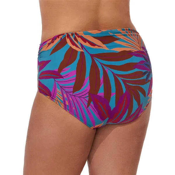 Profile by Gottex - Culotte Taille Plus très haute Fleuri 22W Plantopia