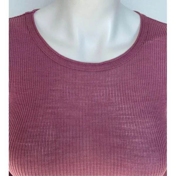 Pull mauve Laine & Soie Agata