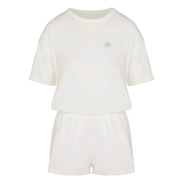 Pyjama en Coton - Blanc