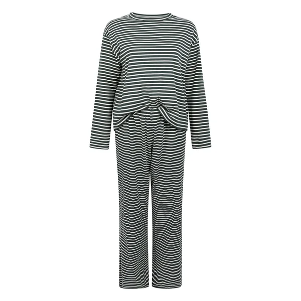 Pyjama en jersey de coton - Vert