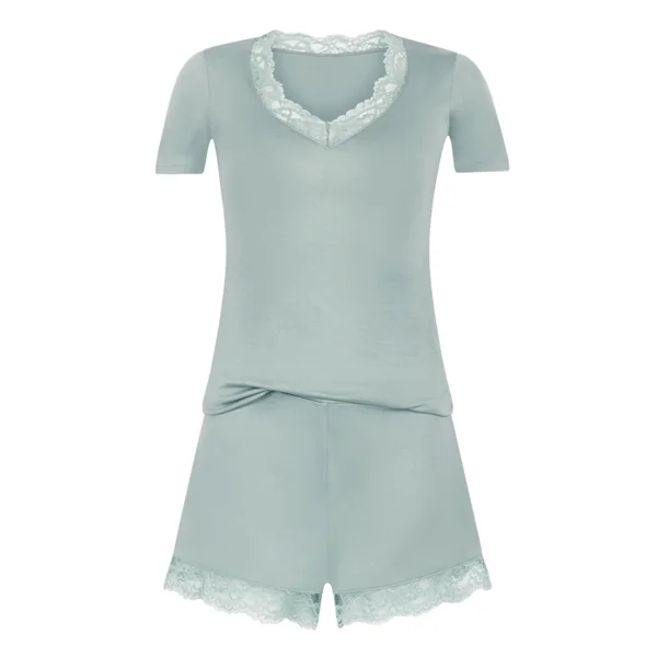 Pyjama en jersey - Vert