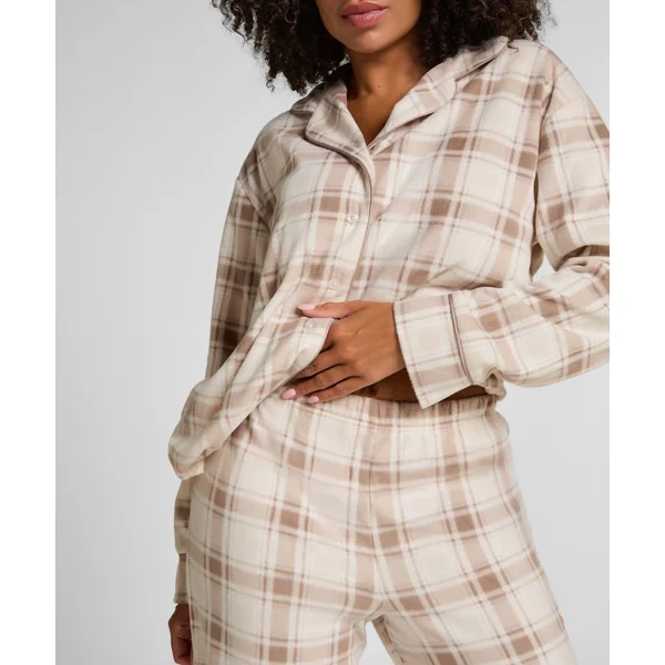 Pyjama en polaire - Blanc