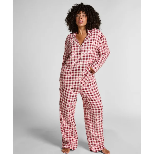Pyjama en sergé - Rouge