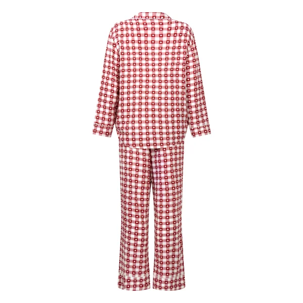 Pyjama en sergé - Rouge