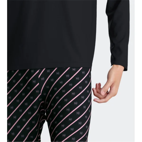 Pyjama homme en coton Bleu/Rose