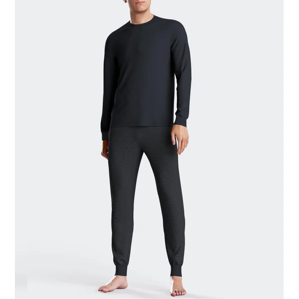 Pyjama homme thermo chaud Bleu Marine