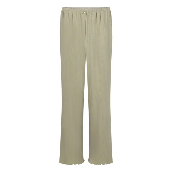 Pyjama Pant Loose Pointelle - Vert