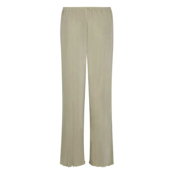 Pyjama Pant Loose Pointelle - Vert