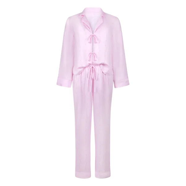 Pyjama tissé Monchou - Rose