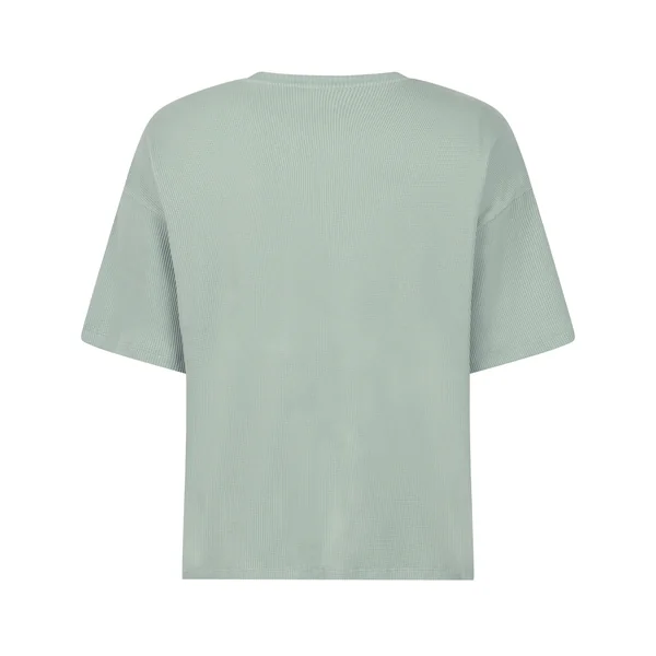 Pyjama Top Waffle - Vert