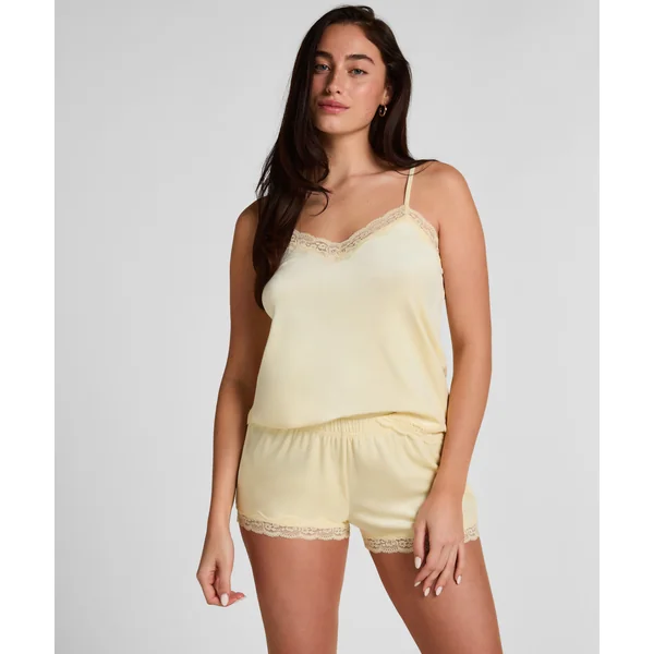 Pyjama velours - Jaune