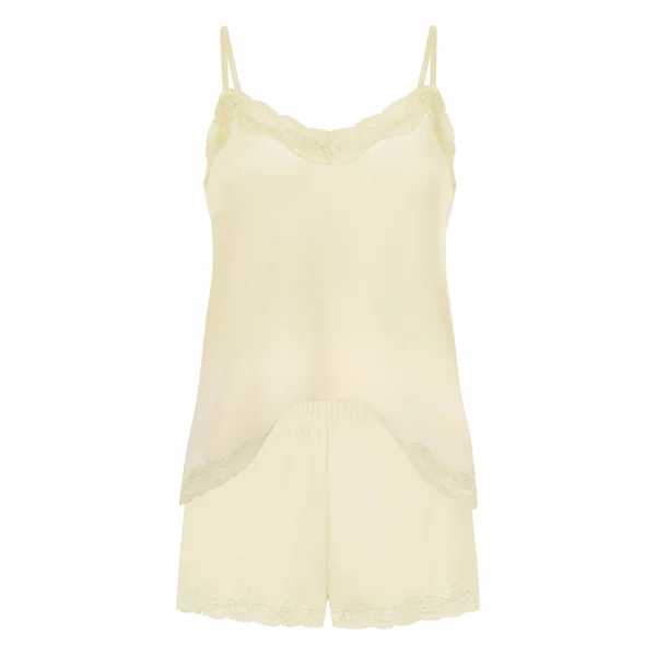 Pyjama velours - Jaune