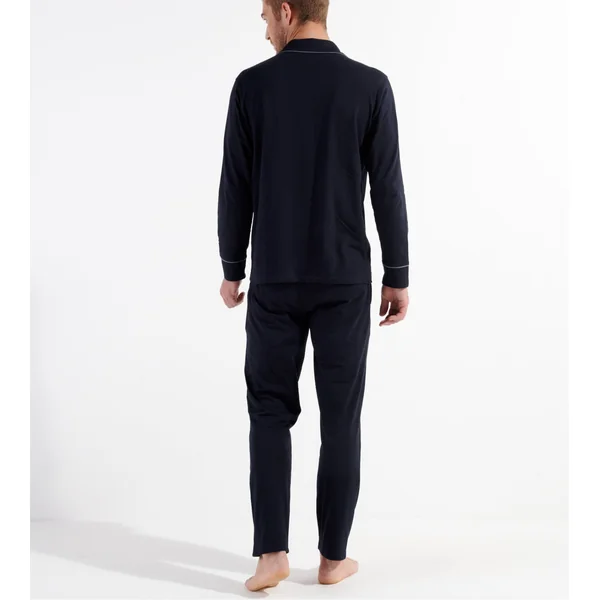 Pyjama élégant avec chemise ALBERT Marine