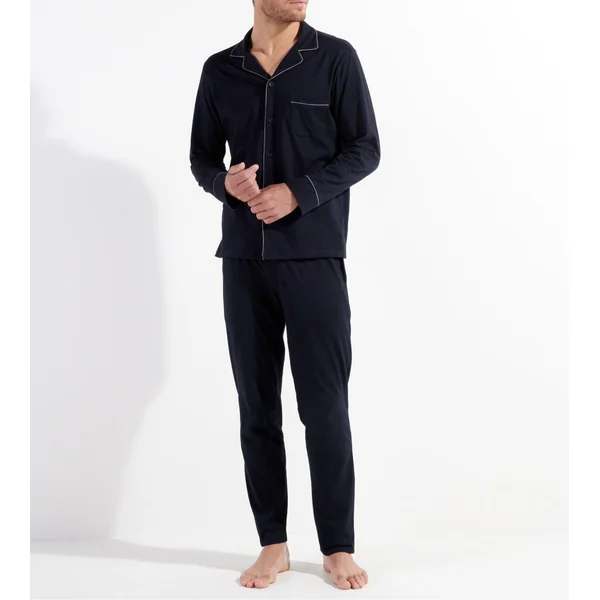 Pyjama élégant avec chemise ALBERT Marine