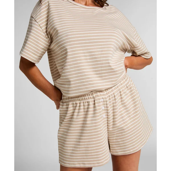 Pyjama-Set Jersey - Beige