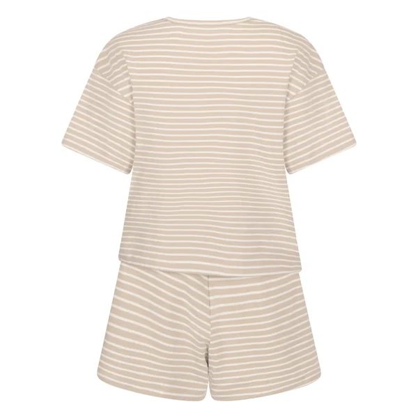 Pyjama-Set Jersey - Beige