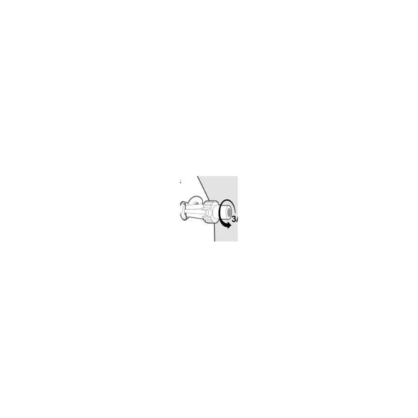 Raccord pour valve Plastimo