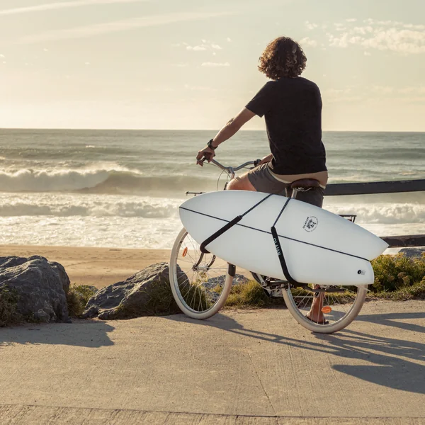 Rack à surf pour vélo - 1 planche de 5' à 8'