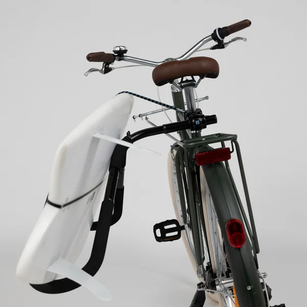 Rack à surf pour vélo - 1 planche de 5' à 8'