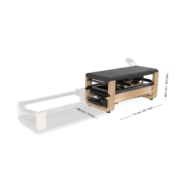 Rameur banc woodrower 3 en 1, auto-alimenté, connecté et garanti par Decathlon