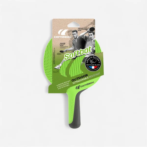 Raquette de tennis de table Cornilleau - Softbat School Verte
