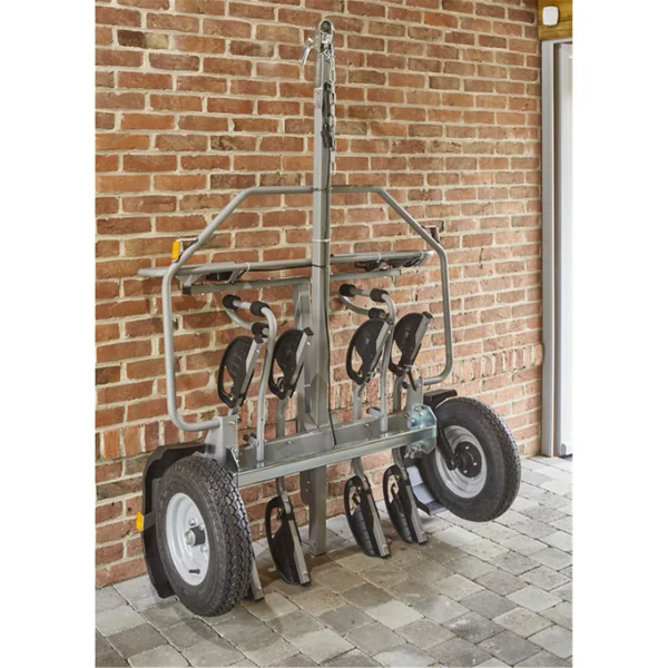 Remorque 4 Vélos Electriques sur Attelage