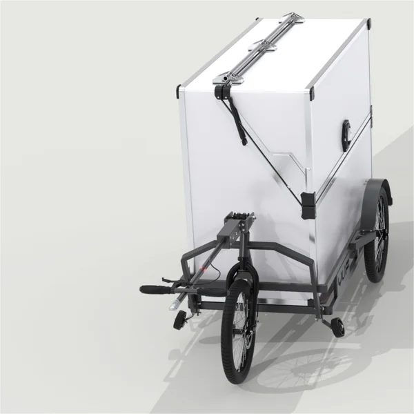 Remorque transport à vélo charges lourdes, VUF T3W Box