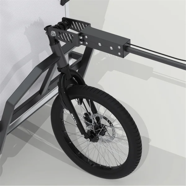 Remorque transport à vélo charges lourdes, VUF T3W Box