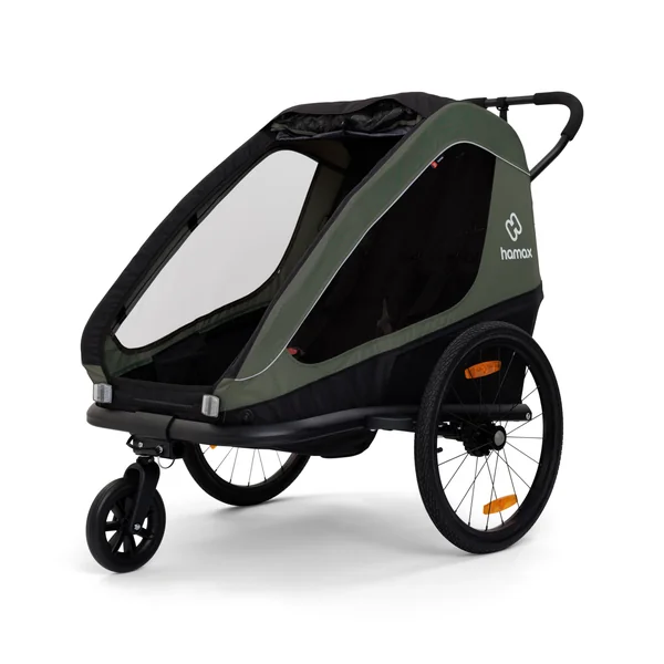 REMORQUE VELO HAMAX IXPLORER VERT