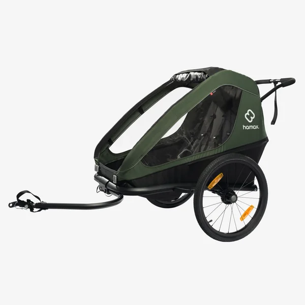 REMORQUE VELO HAMAX IXPLORER VERT