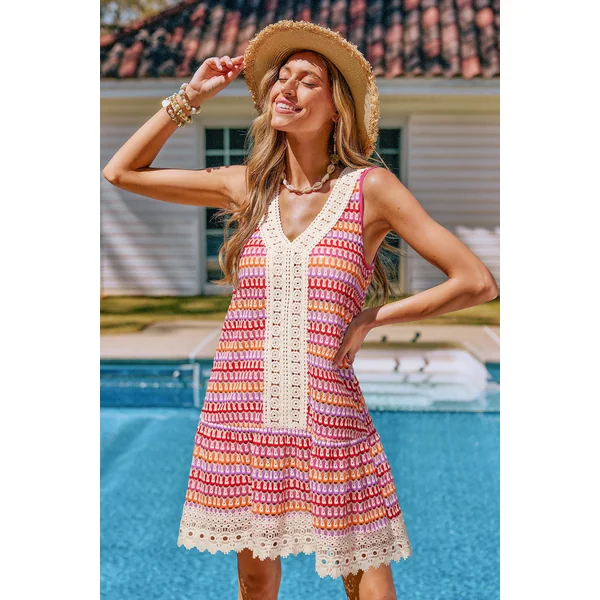 Robe cover up bohème
