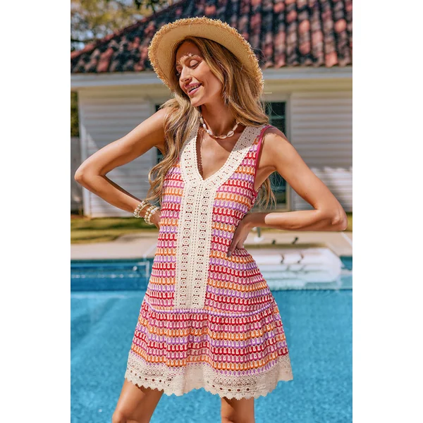 Robe cover up bohème