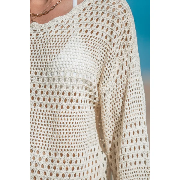 Robe cover up en crochet